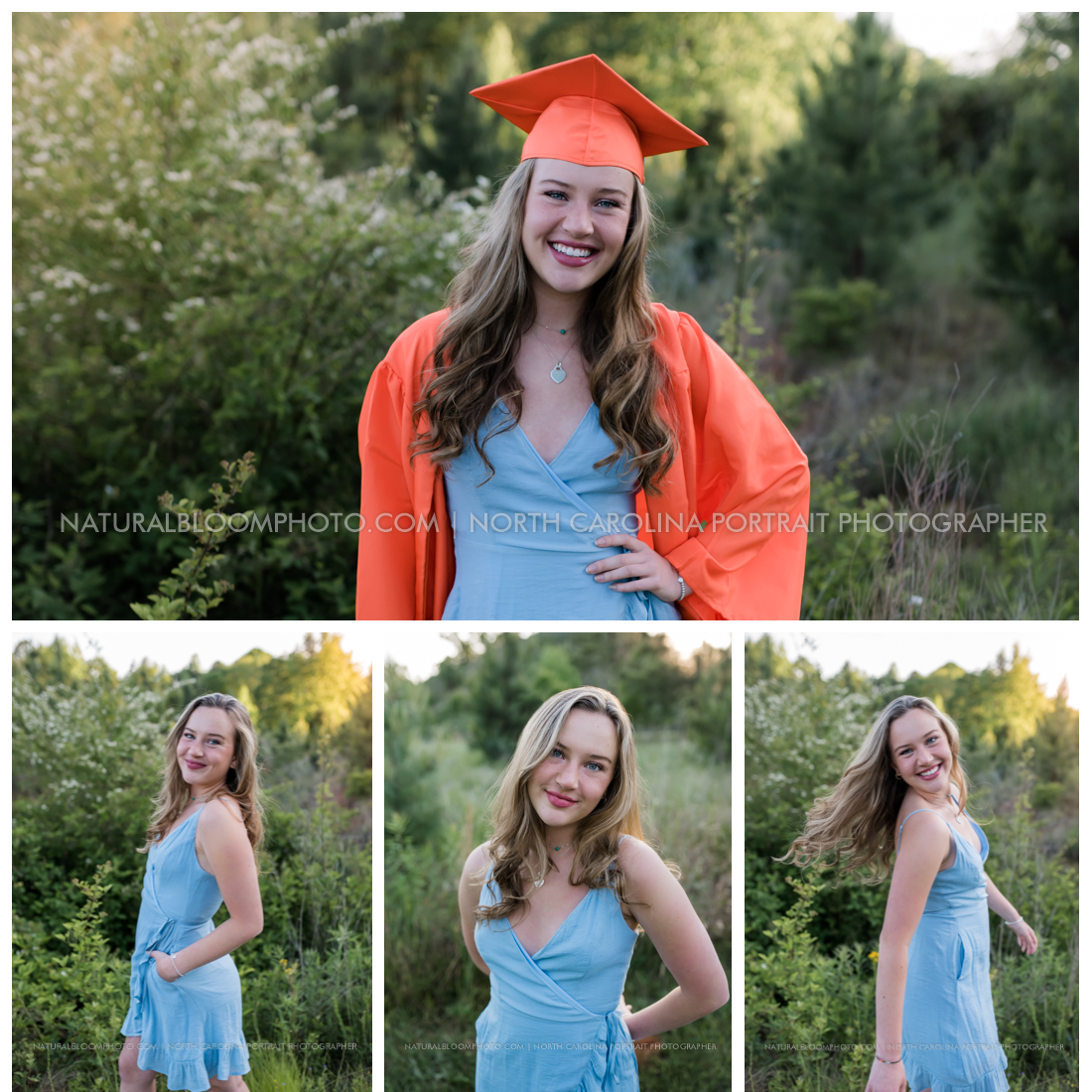Cap and gown grad pictures
